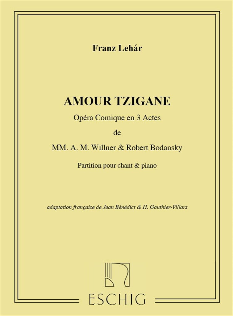 Amour Tzigane Cht-Piano
